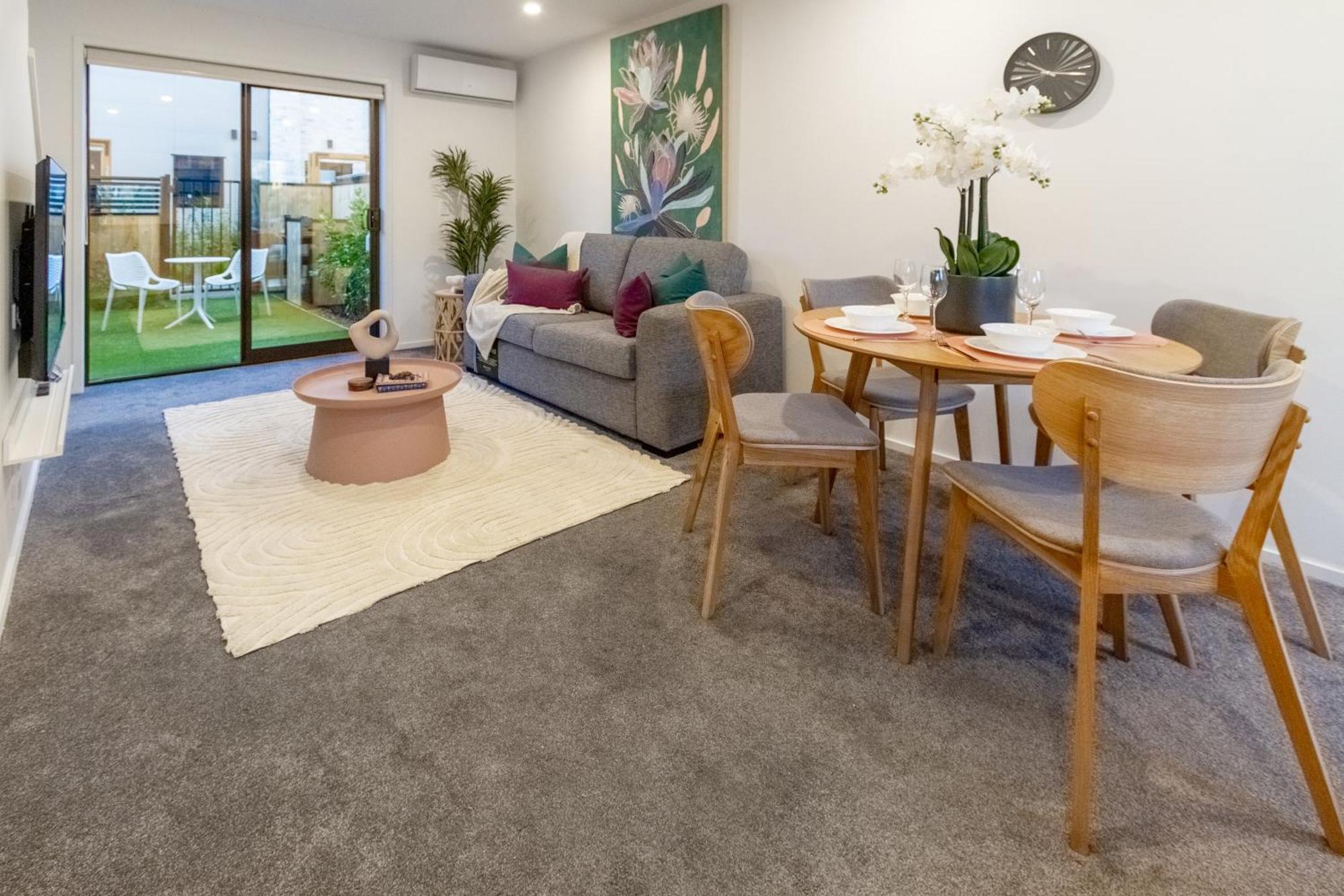 Urban Elegance - 2 Bed, 2 Bath In The Cbd Lägenhet Christchurch Exteriör bild
